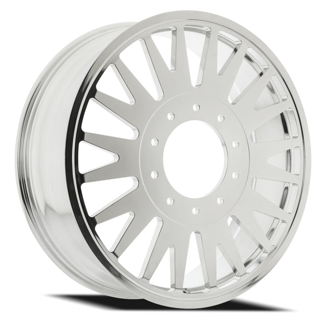 Arena Forged Imperial Milled And Polished 24x8.25 8x200 Dually Wheels
