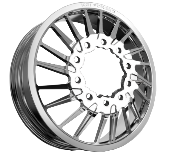 KG1 Javelin-KD 24x8.25 Wheels & Atturo Tires Trail Blade MTS 37x13.50R24 Tires - 24" Dually Package
