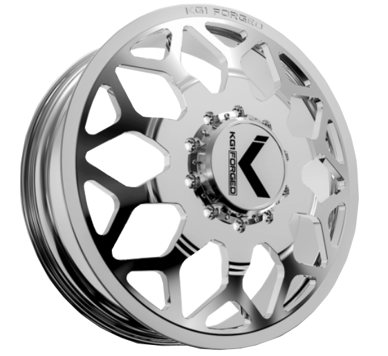 KG1 KD016 Luxor-KD Polished 30x8.25 30" Dually Wheels