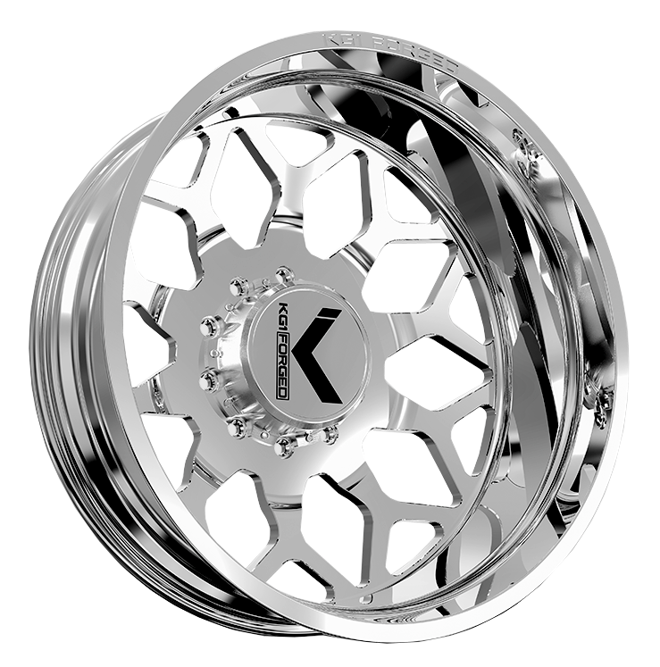 KG1 KD016 Luxor-KD Polished 22x8.25 22" Dually Wheels