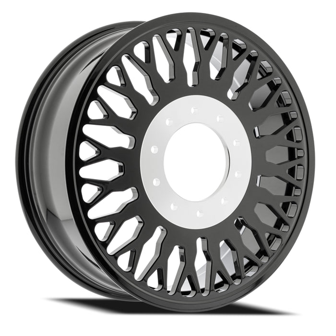 Arena Forged Maximus Gloss Black 22x8.25 8x200 Dually Wheels