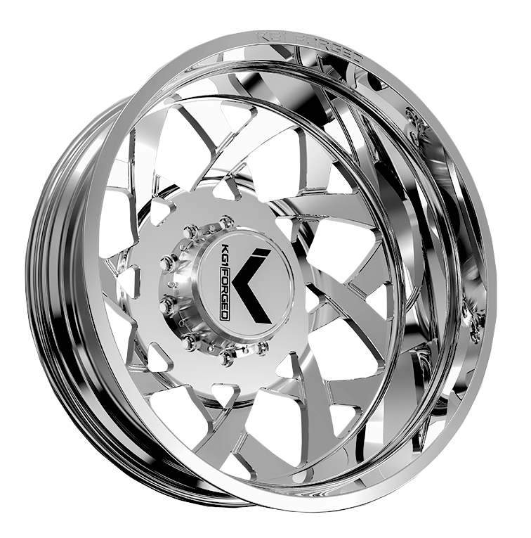KG1 Orbital-KD 22x8.25 Wheels & Venom Power Tires Trail Hunter R/T 35x12.50R22 Tires - 22" Dually Package