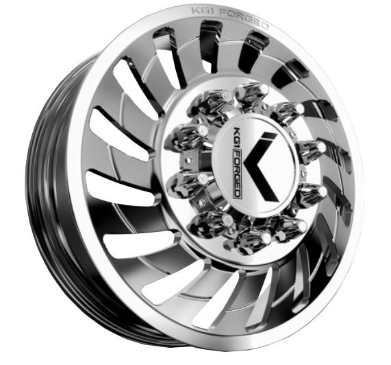 KG1 KD005 Razor-KD Polished 30x8.25 30" Dually Wheels