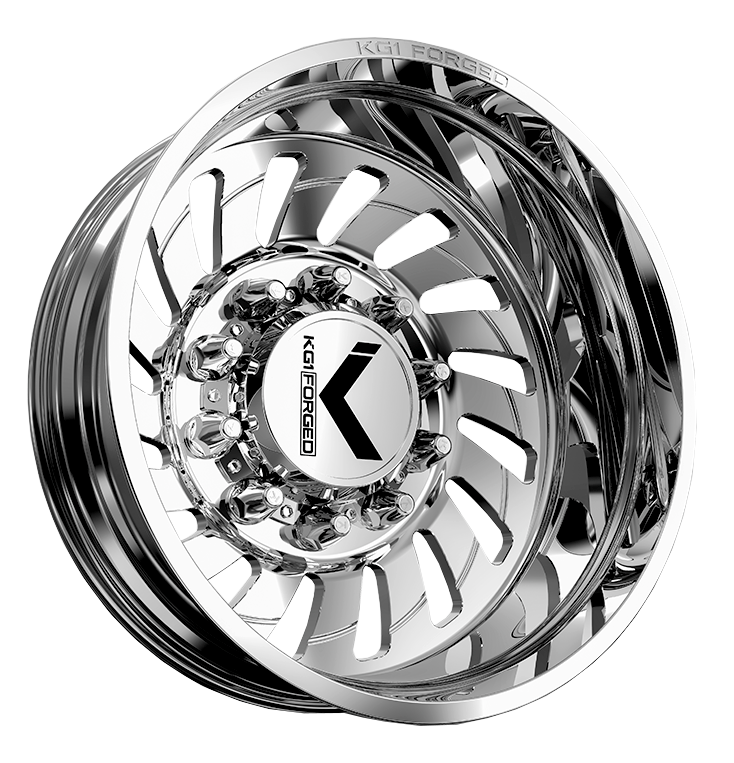 KG1 Razor-KD 22x8.25 Wheels & Toyo Tires Open Country RT Pro 37x13.50R22 Tires - 22" Dually Package