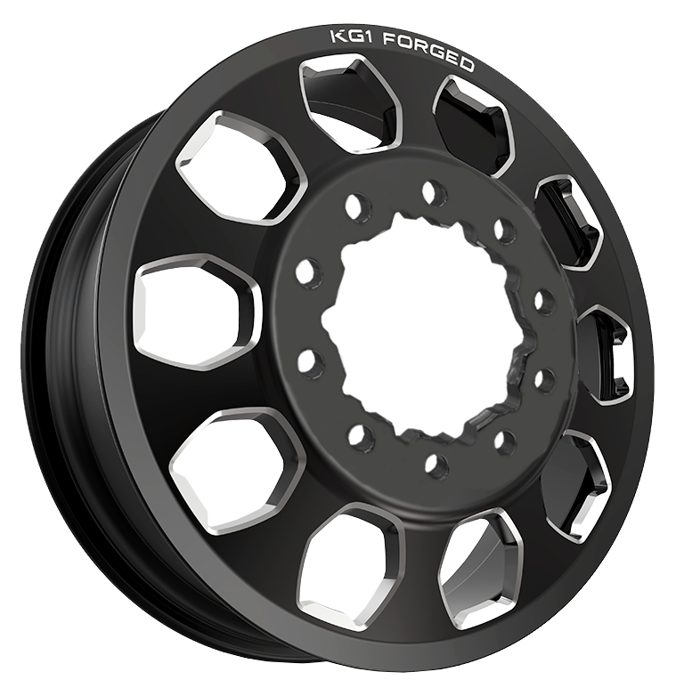KG1 Sarge-KD 22x8.25 Wheels & Venom Power Tires Trail Hunter R/T 35x12.50R22 Tires - 22" Dually Package