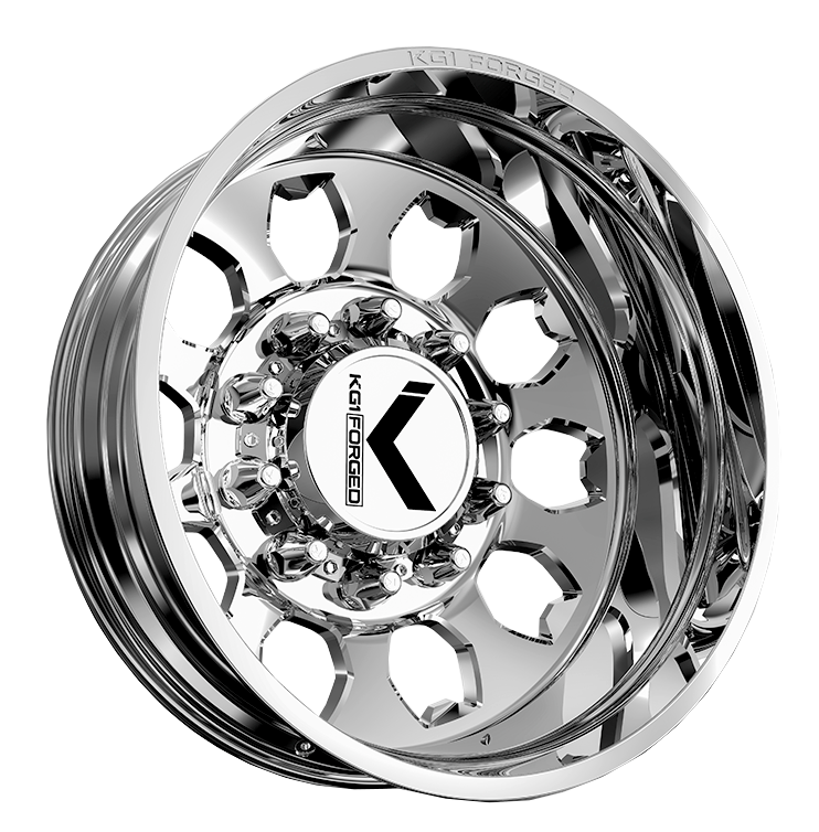 KG1 Sarge-KD 22x8.25 Wheels & Venom Power Tires Trail Hunter R/T 37x12.50R22 Tires - 22" Dually Package