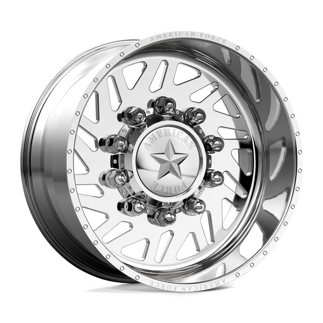 American Force 6H02 Siege SD Polished 24x11 10x225 Dually Wheels