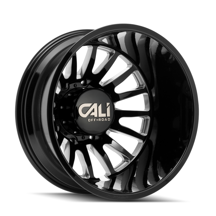 Cali Offroad Summit Dually 20x8.25 Wheels & Nitto Tires Ridge Grappler 35x12.50R20 Tires - 20" Dually Package