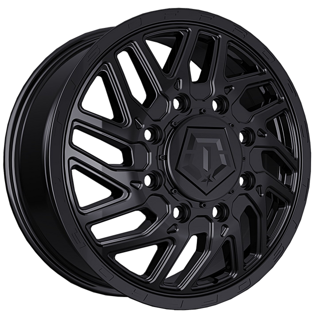 TIS 544B Gloss Black 22x8.25 22" Dually Wheels