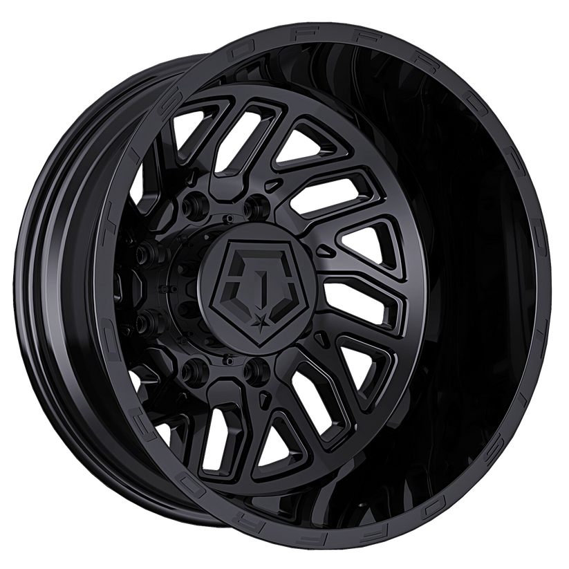 TIS 544B Dually 20x8.25 Wheels & Nitto Tires Trail Grappler M/T 285/60R20 Tires - 20" Dually Package