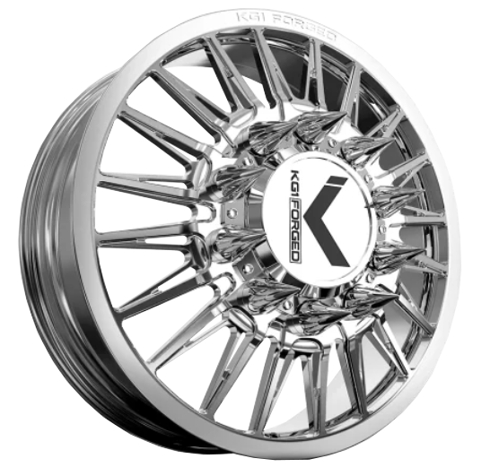 KG1 KD064 Taze-KD Polished 22x8.25 22" Dually Wheels