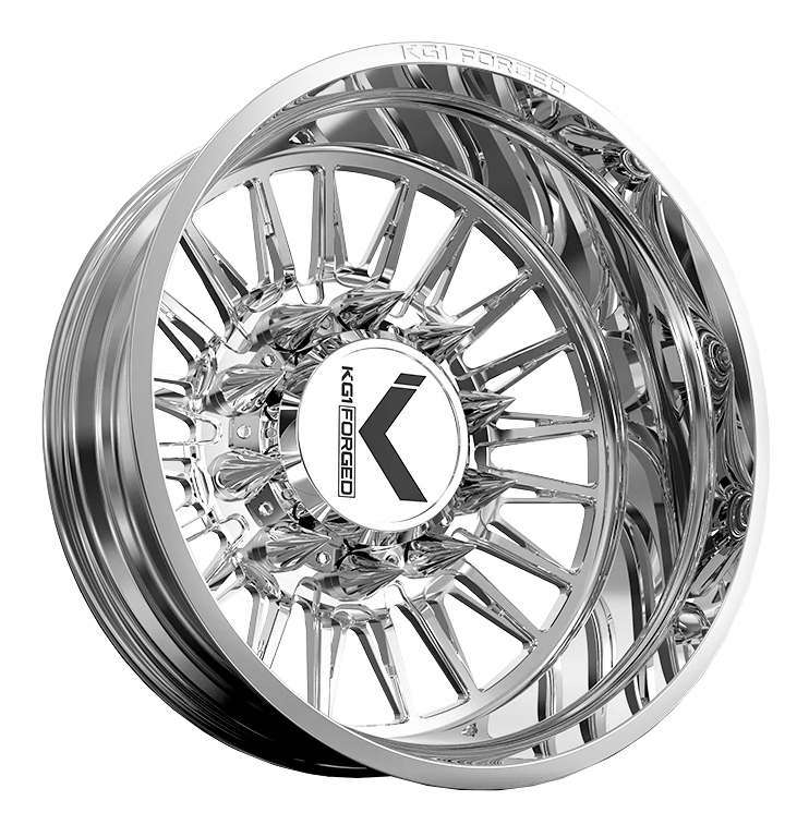 KG1 KD064 Taze-KD Polished 22x8.25 22" Dually Wheels