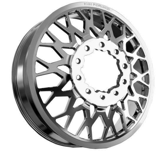 KG1 Torture-KD 22x8.25 Wheels & Toyo Tires Open Country RT Pro 37x13.50R22 Tires - 22" Dually Package