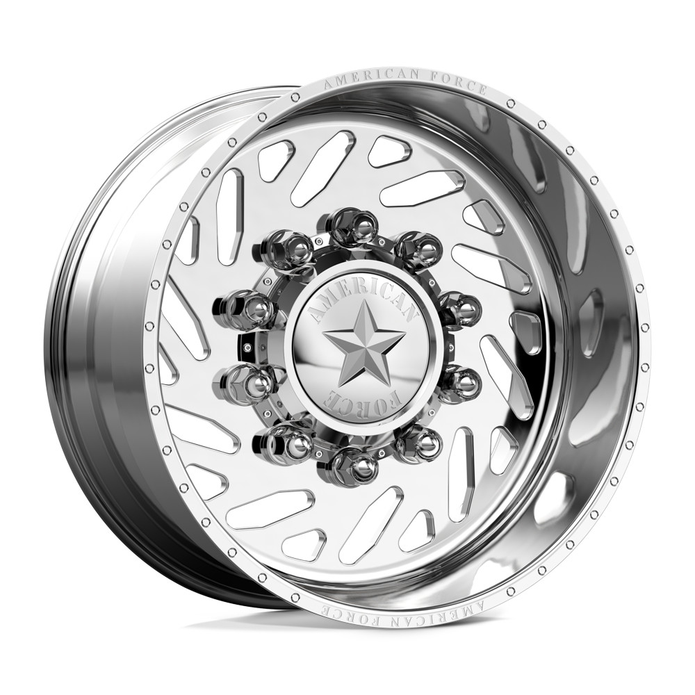 American Force 6F07 Trek SD Polished 22x11 8x200 Dually Wheels