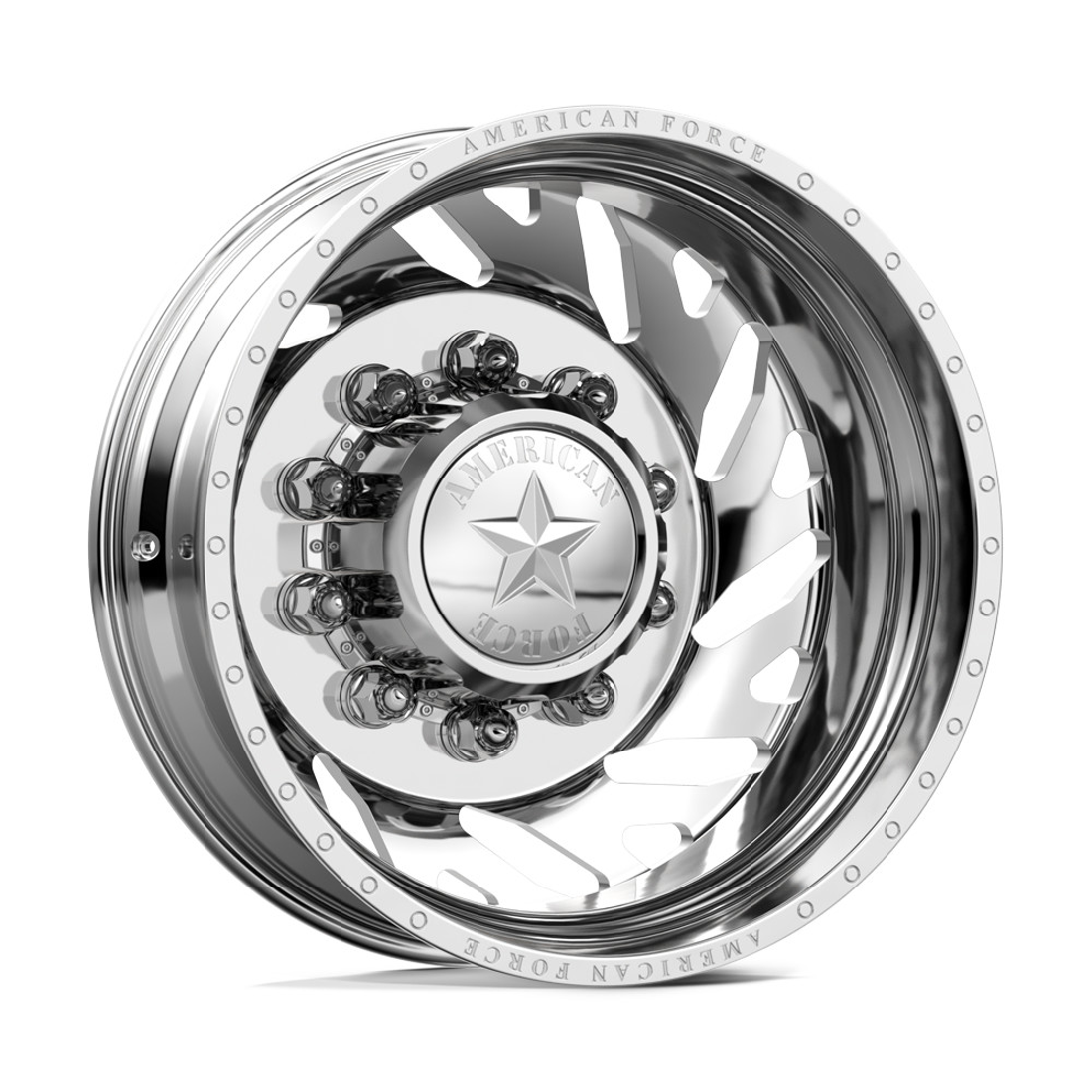 American Force 6F07 Trek SD Polished 26x16 10x225 Dually Wheels