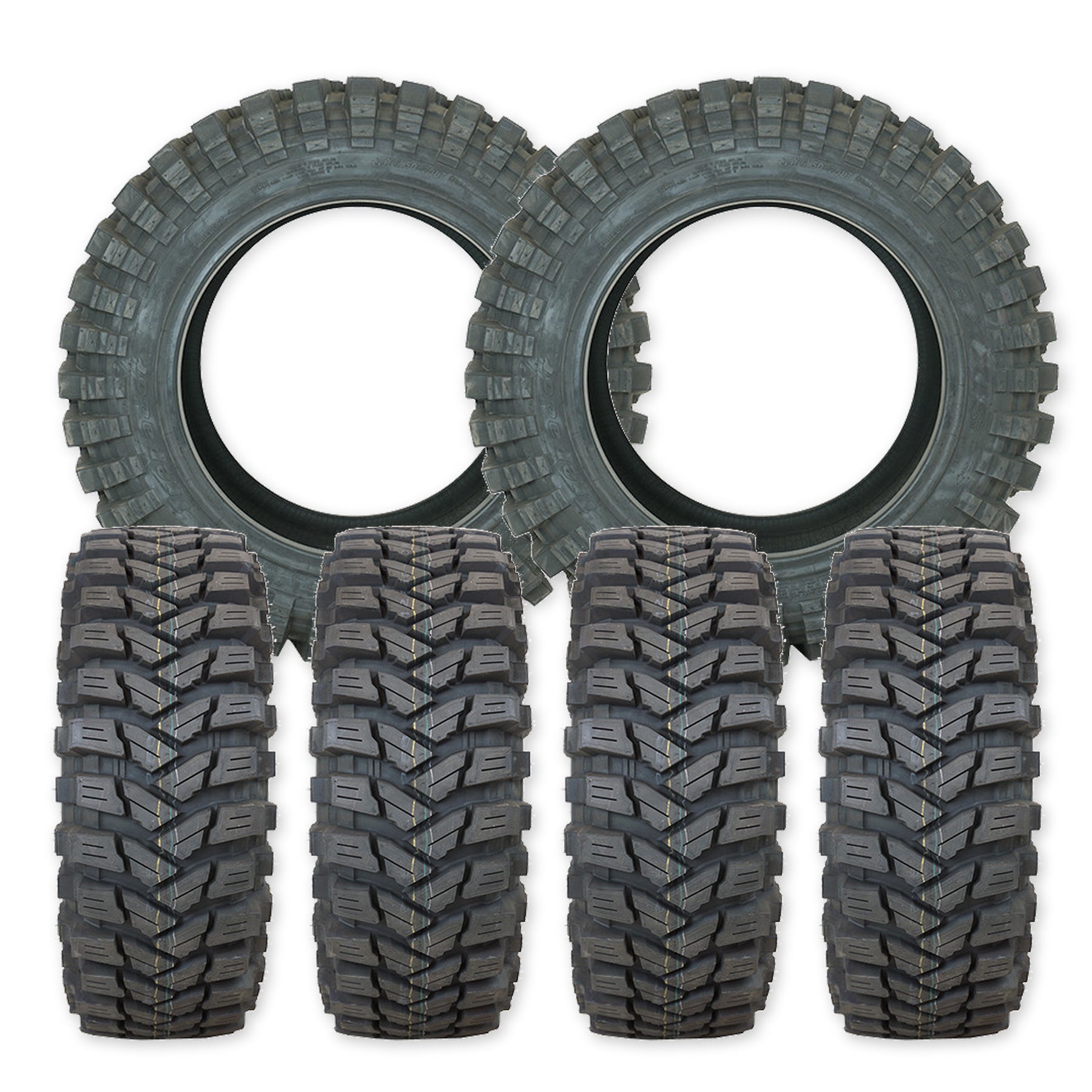 Arena Rival Milled And Polished 20x8.25 Maxxis Tires Trepador M8060 35x12.50R20 20" Dually Package