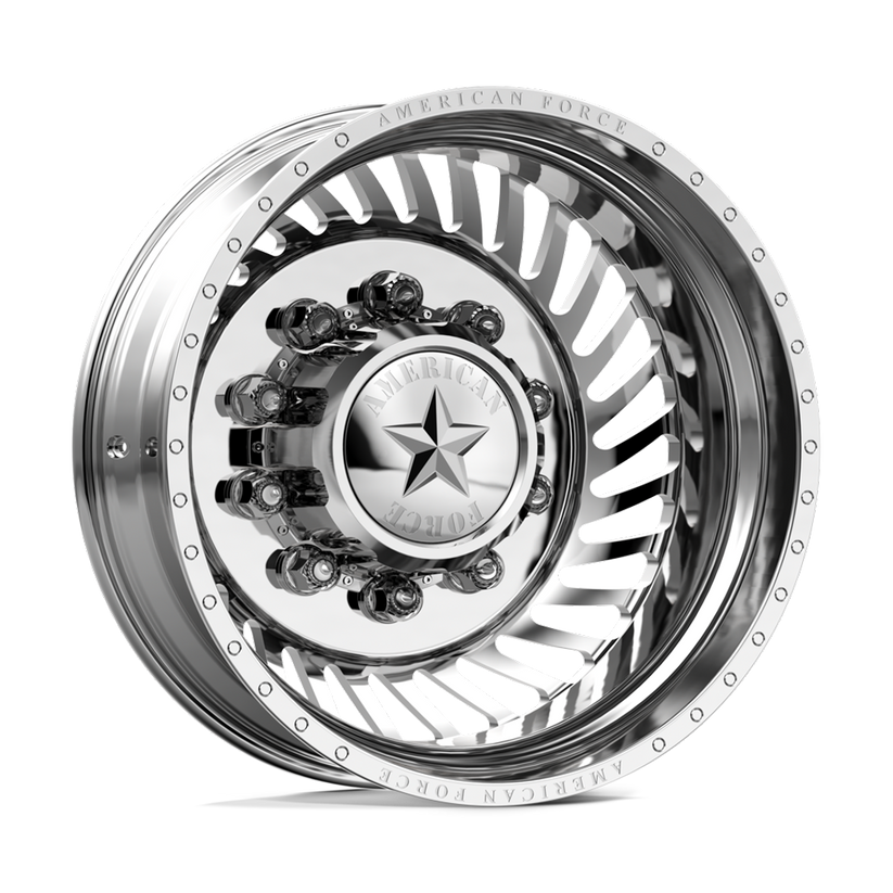 American Force 6N17 Vader SD Polished 24x11 8x210 Dually Wheels
