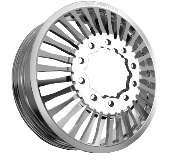 KG1 KD051 Vegas-KD Polished 24x8.25 24" Dually Wheels