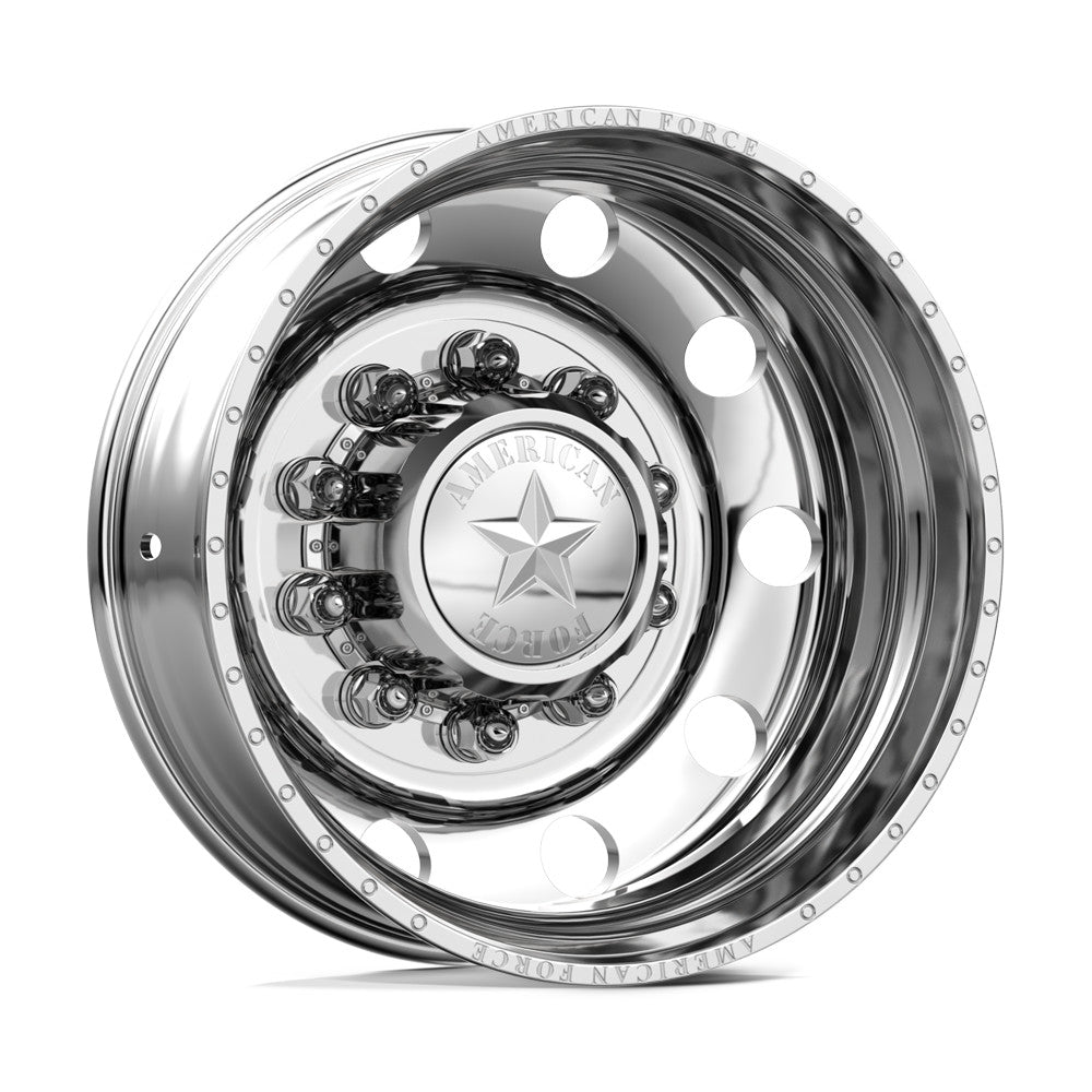 American Force Classic 22x8.25 Wheels & Nitto Tires Ridge Grappler 315/45R22 Tires - 22" Dually Package