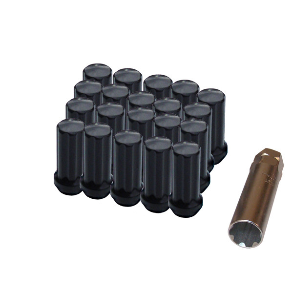 Black Spline Lugs