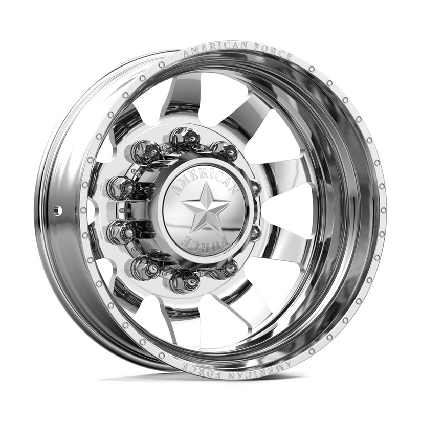American Force 611 Independence SD Polished 22x10 8x210 Dually Wheels