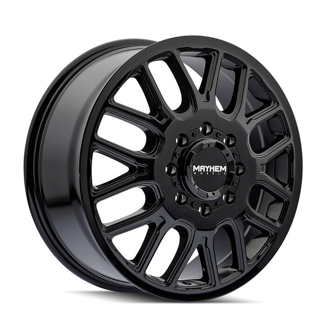 Mayhem Cogent Gloss Black 20x8.25 8x165.1 (8x6.5) Dually Wheels