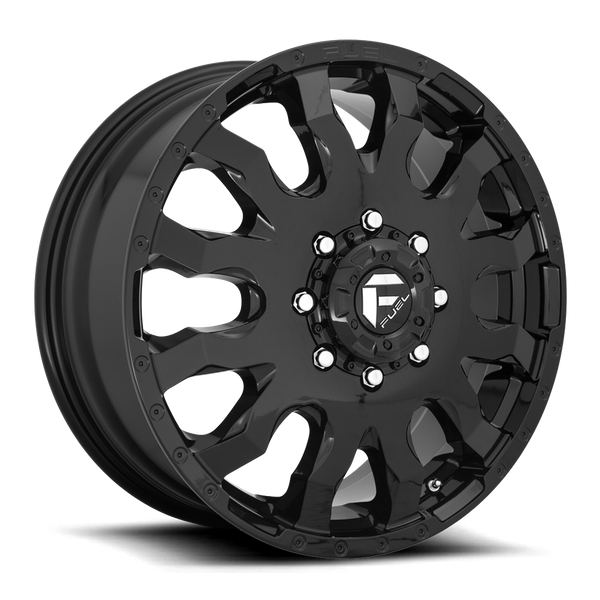 Fuel Offroad Blitz Gloss Black 20x8.25 20" Dually Wheels