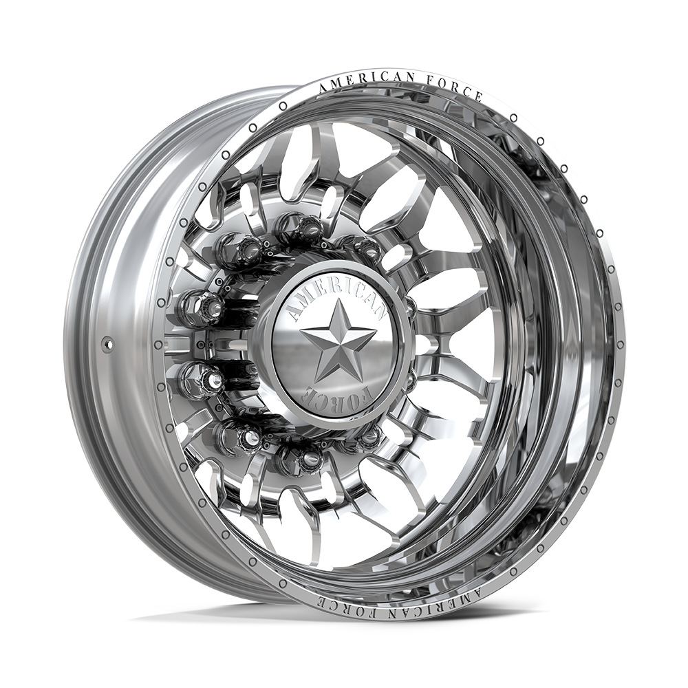 American Force Shrapnel Polished 24x8.25 24" Dually Wheels