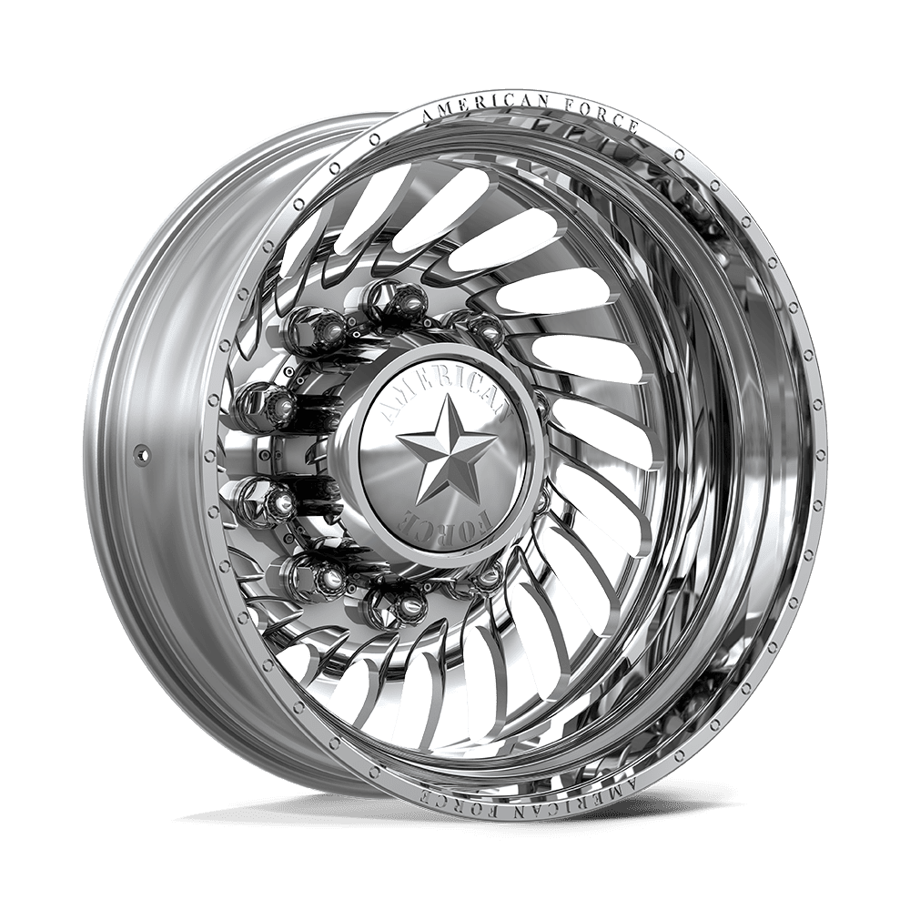 American Force Riptide Polished 24x8.25 24" Dually Wheels