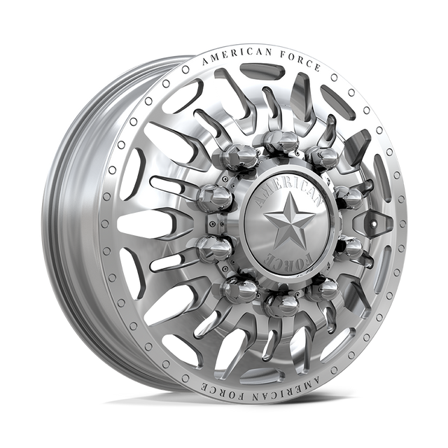 American Force Overhaul Polished 24x8.25 24" Dually Wheels