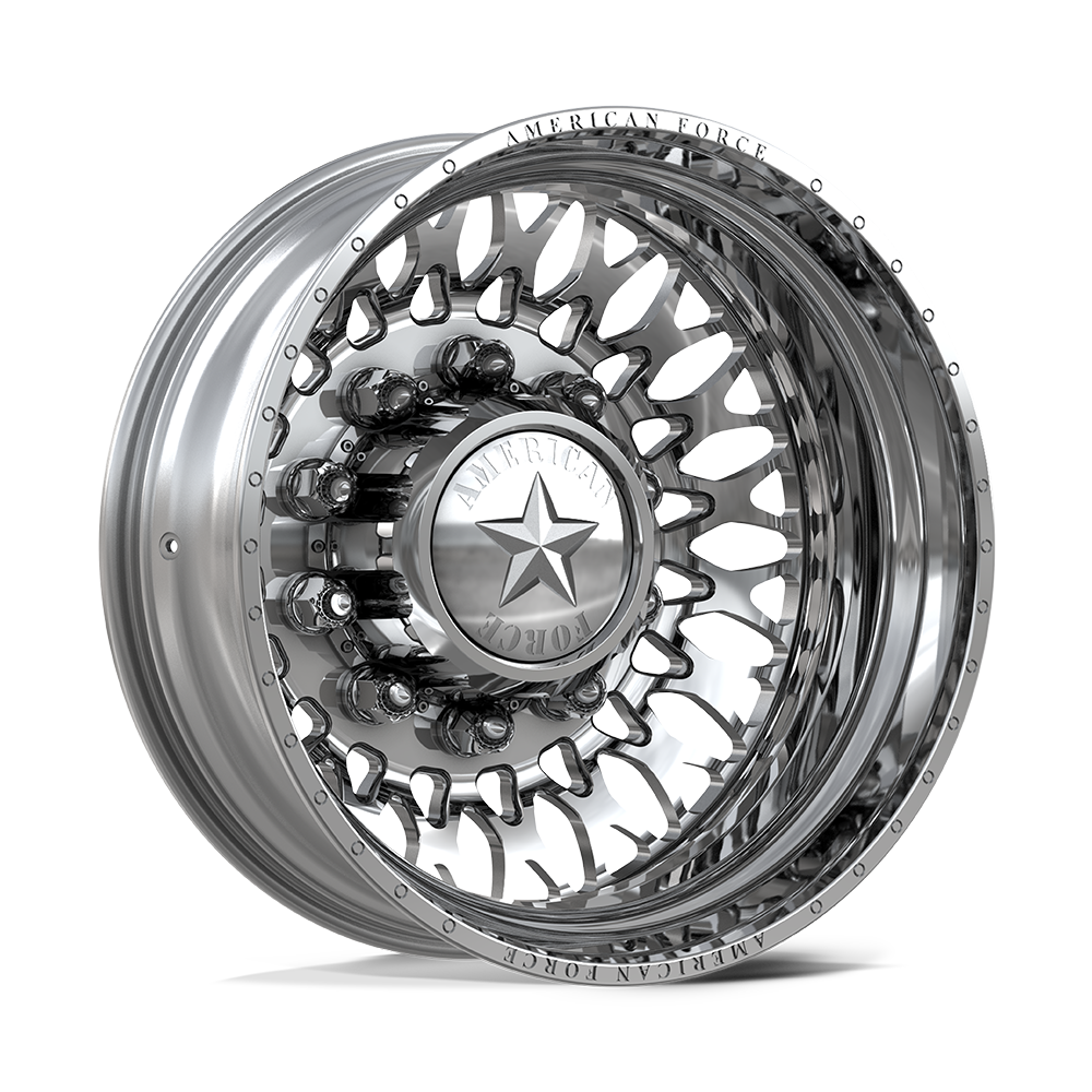 American Force Covert Polished 26x8.25 26" Dually Wheels