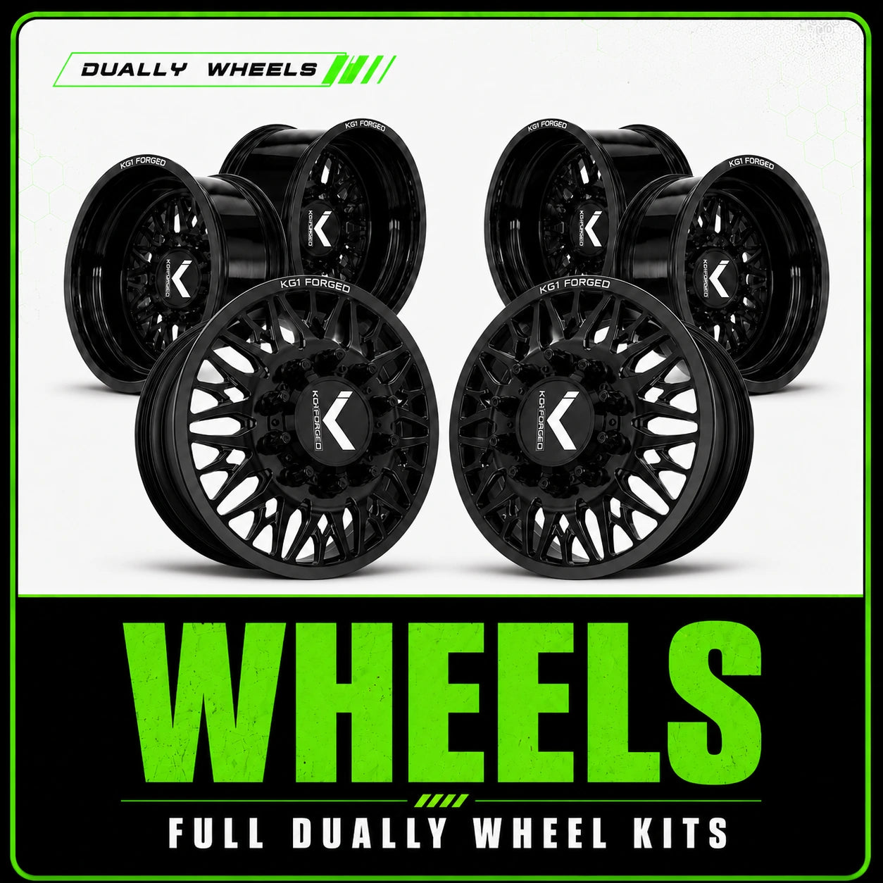 Full dually wheel kits