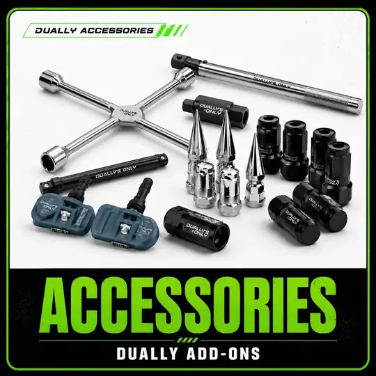 Dually truck accessories and add-ons
