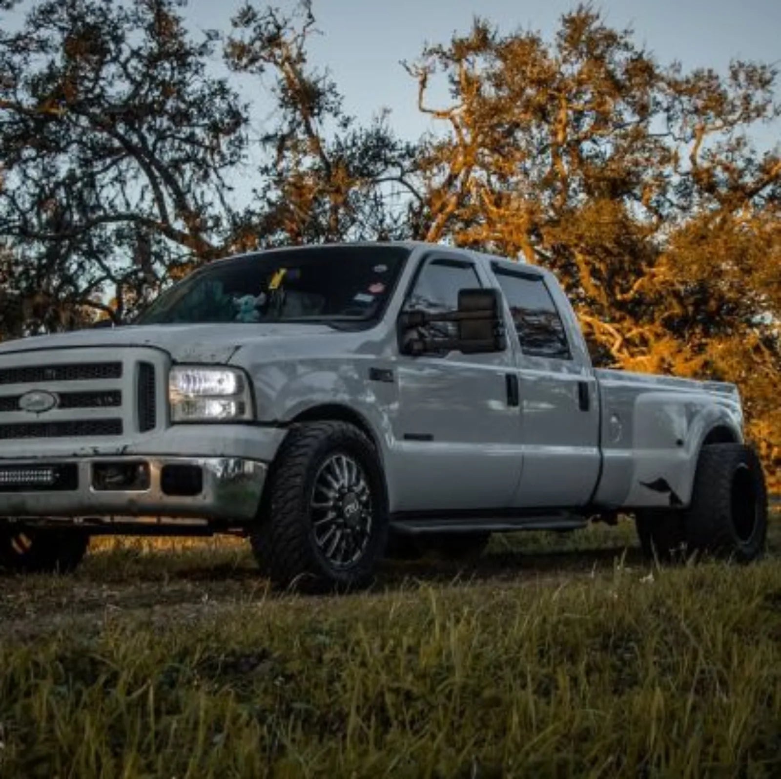 Cali Offroad Summit Gloss Black Milled dually truck